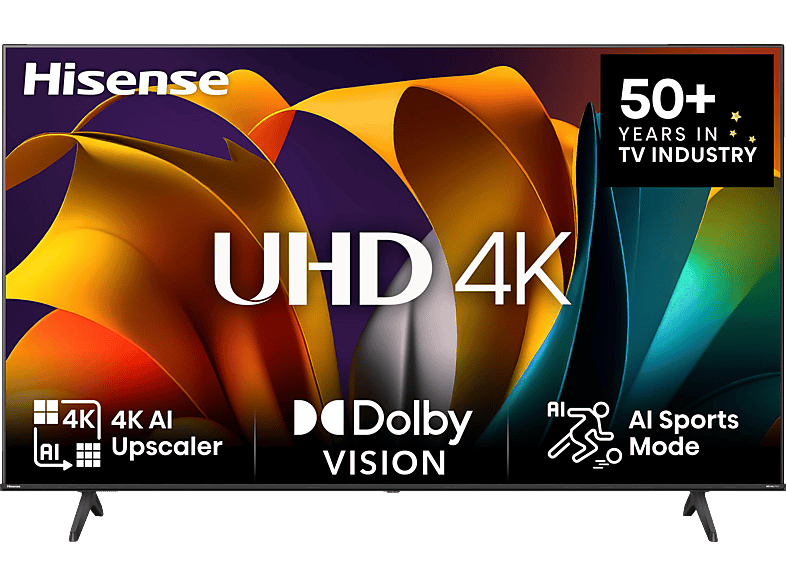 HISENSE 58A6N LED TV (58 Zoll / 146 cm, UHD 4K, SMART TV)