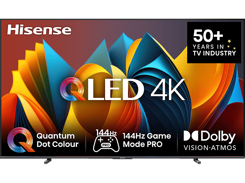 HISENSE 100E7NQ QLED TV (100 Zoll / 254 cm, UHD 4K, SMART TV)