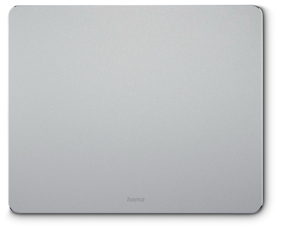 HAMA Alumínium borítású egérpad, 220x180x3 mm, ezüst szín (126867)