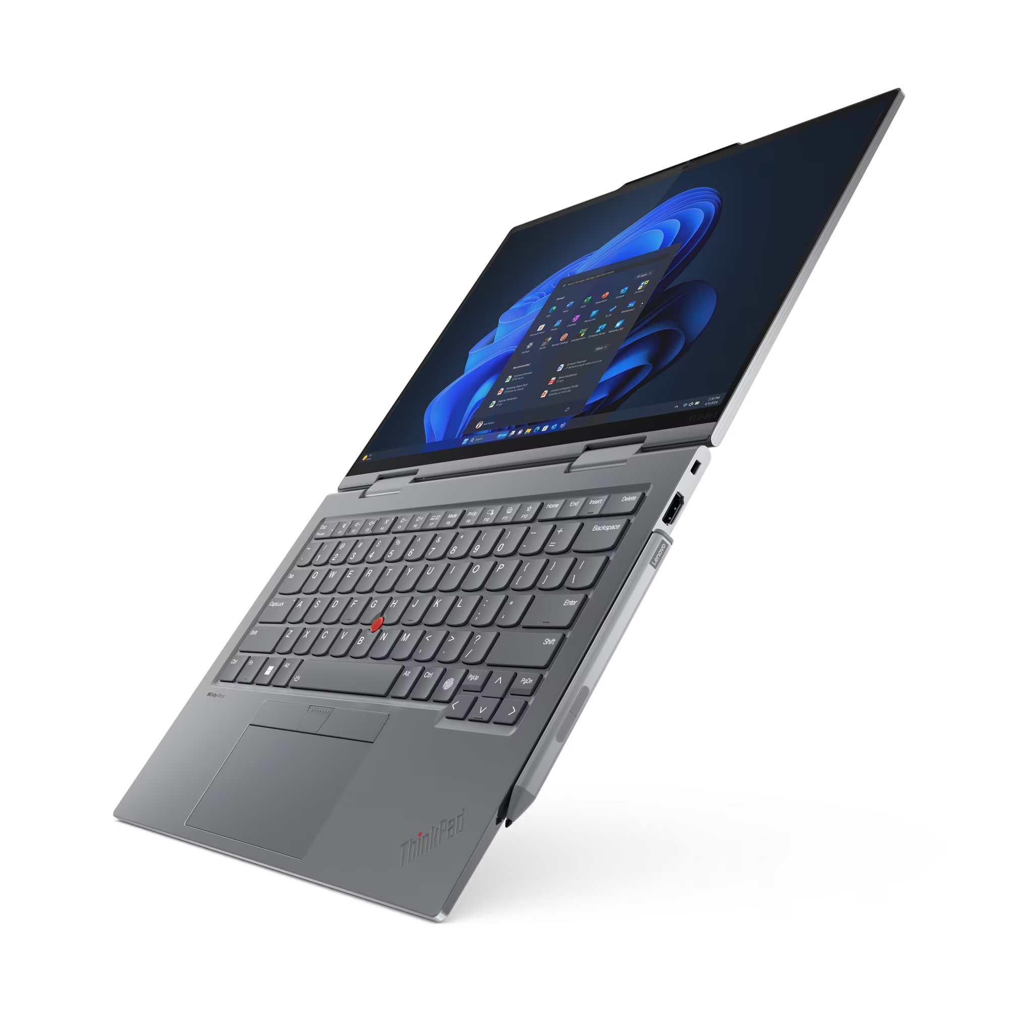 Convertible 2 en 1 - Lenovo ThinkPad X1 2-in-1 Gen 9 Profesional, 14" WUXGA, Intel® Evo™ Edition Ultra 5 125U, 16GB RAM, 512GB, UHD Graphics, W11 Pro