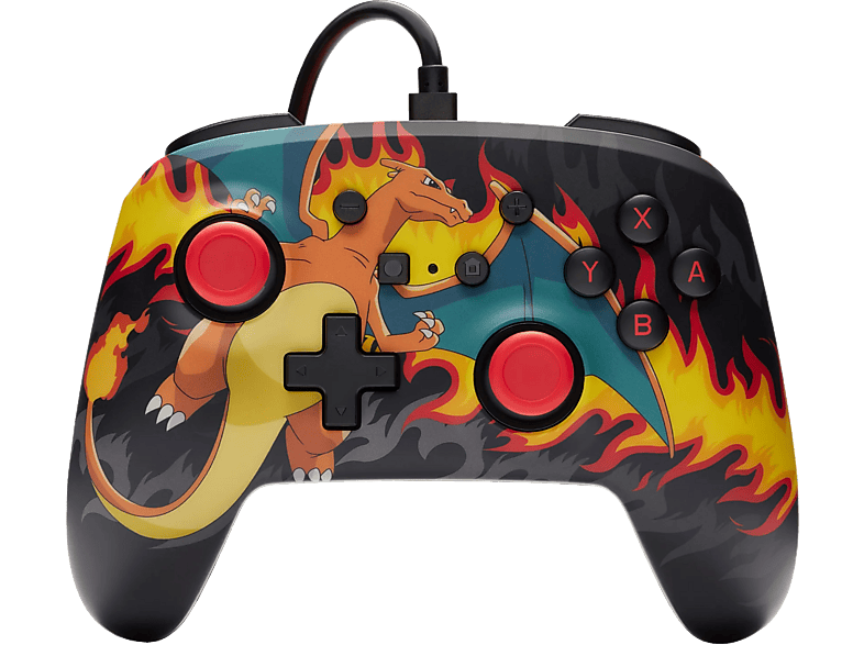 PowerA Enhanced Wired - Pokémon: Charizard Firestorm; Controller