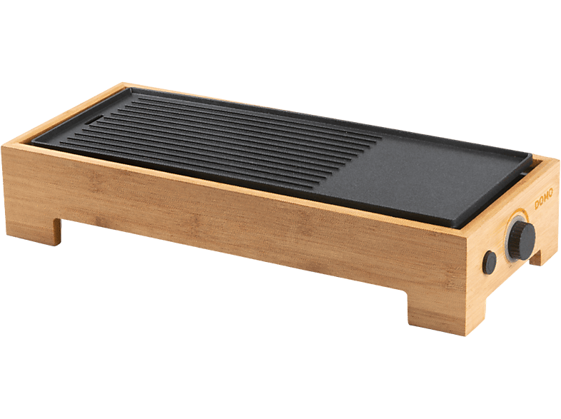 DOMO Plancha Grill Bamboo Style ‘Just Us’ Grillplaat Bruin