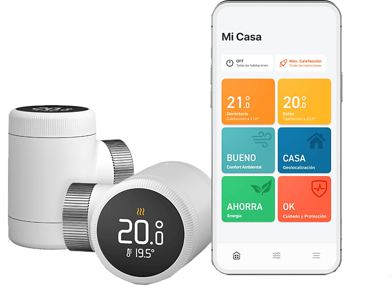 Termostato | Tado Pack 2 Cabezales Termostáticos X