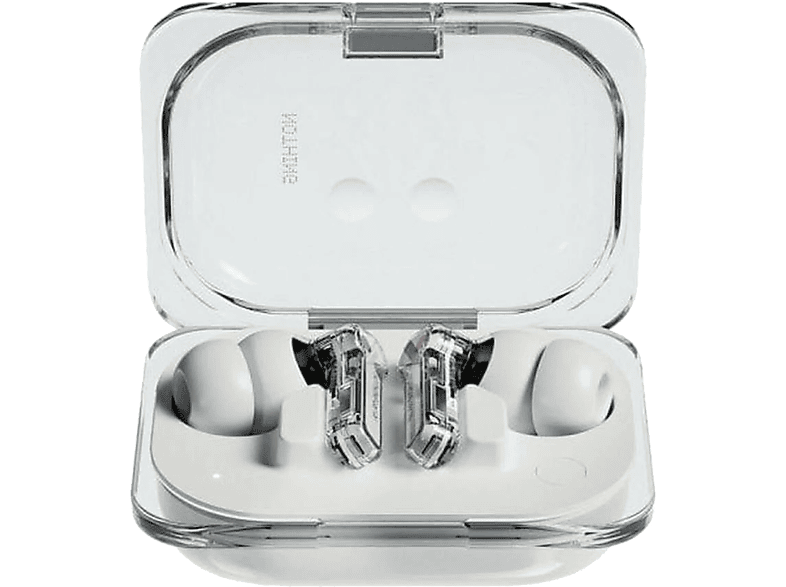 Auriculares True Wireless - Nothing Ear (A), 33 h Autonomía, Cancelación de ruido, Blanco