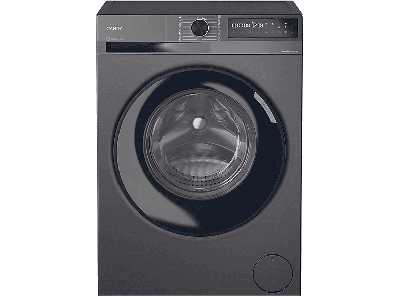 Candy BR 410B8G-S Lavatrice, Caricamento frontale, 10 kg, 60,1 cm, Classe A