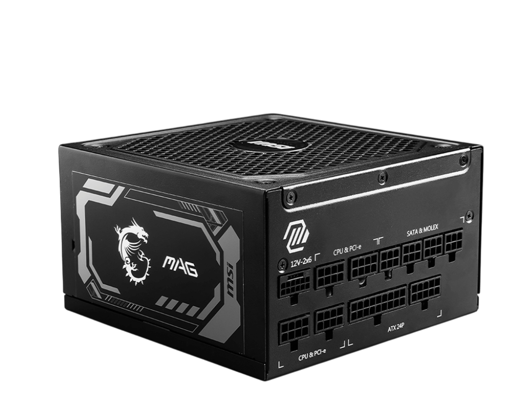MSI MAG A1250GL PCIE5 1250W 80+ Gold Power Supply