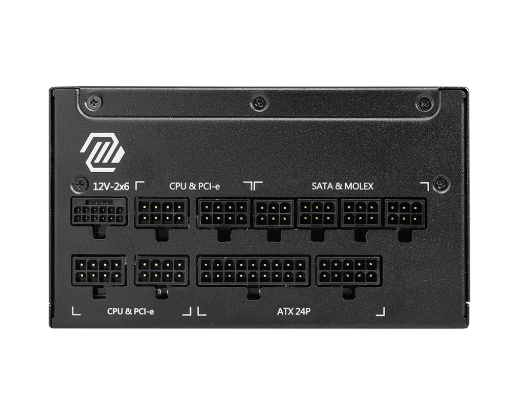 MSI MAG A1250GL PCIE5 1250W 80+ Gold Power Supply