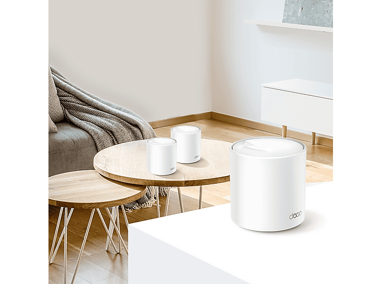 Router TP-LINK Deco X60 AX5400 2.4 / 5 GHz (DualBand), Wi-Fi Mesh (3 szt.) – zdjęcie 3