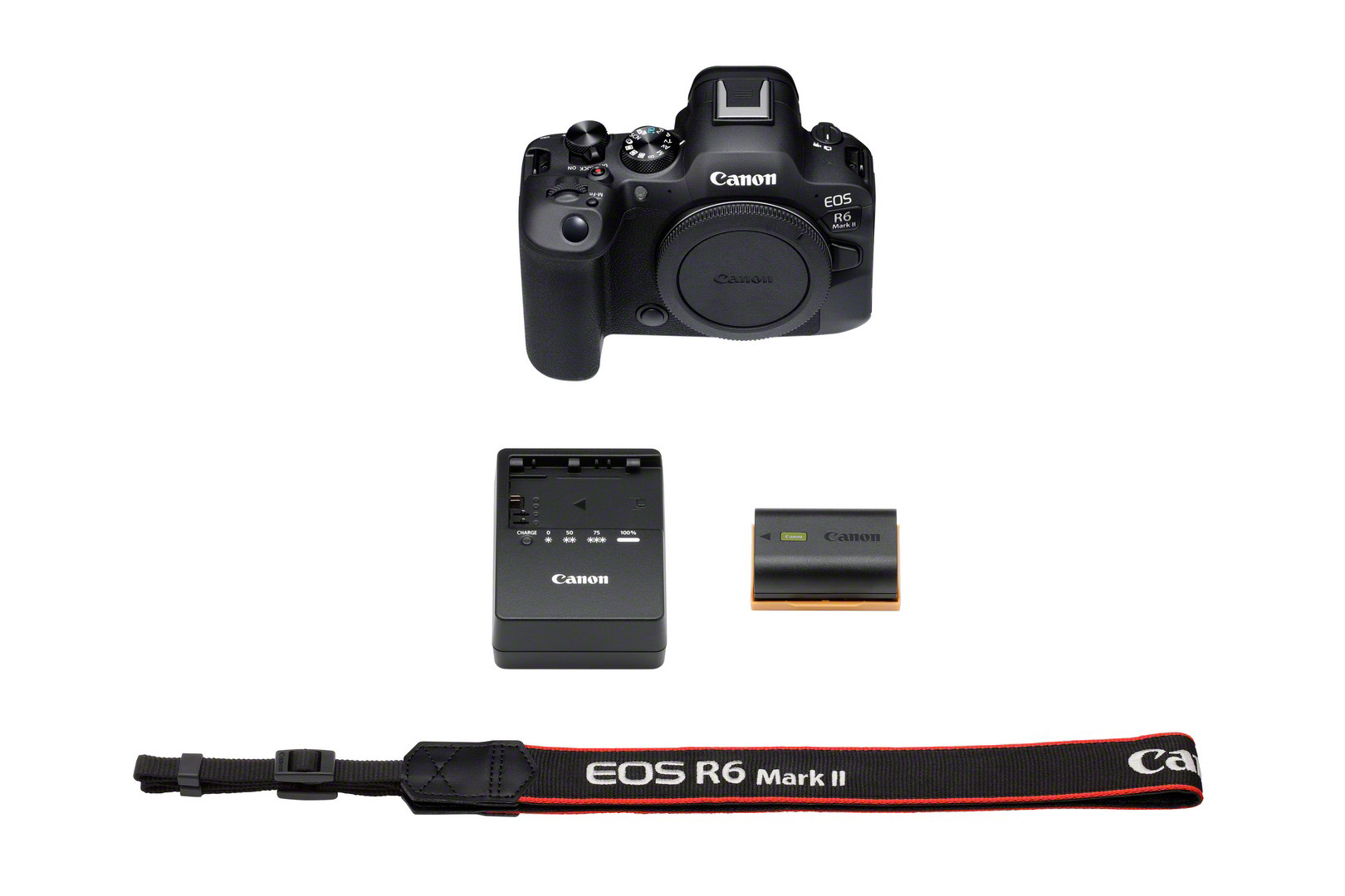 CANON EOS R6 Mark II Gövde Aynasız Dijital Fotoğraf Makinesi Siyah