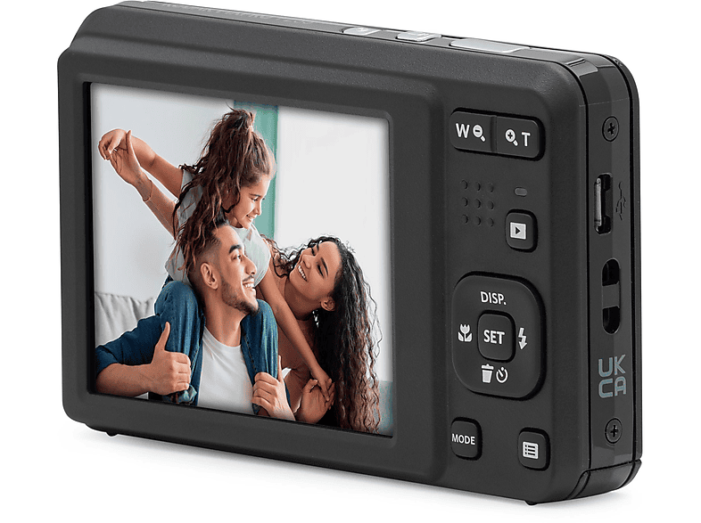 Thumbnail - KODAK PixPro FZ55 Digitalkamera Schwarz, 5x opt. Zoom, LCD (230K Pixel)