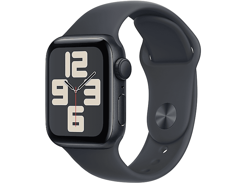 APPLE Watch SE 2024 GPS 40mm alluminio mezzanotte con cinturino Sport – S/M