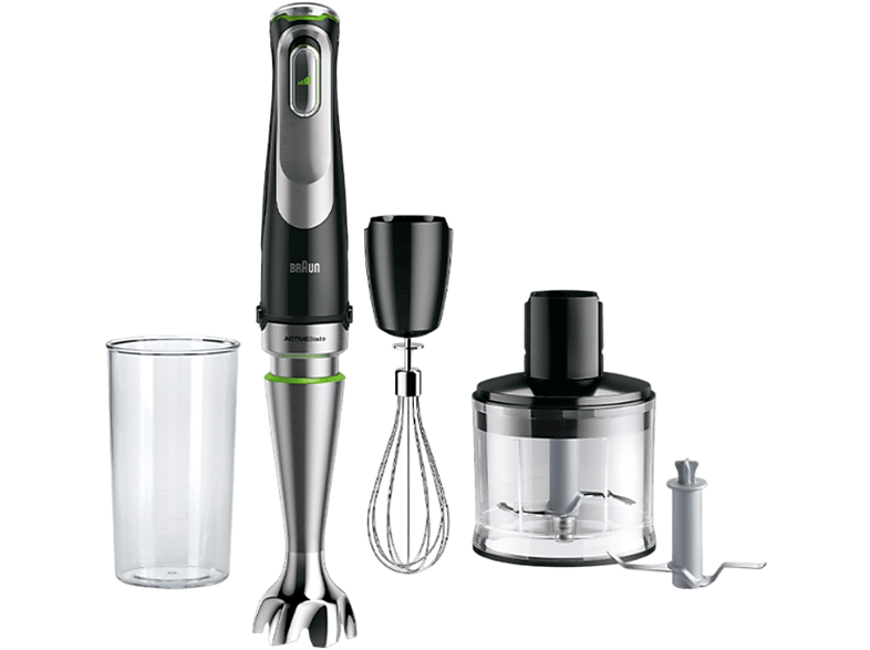 Braun Multiquick 9 Mq9135xi Staafmixer Zwart afbeelding