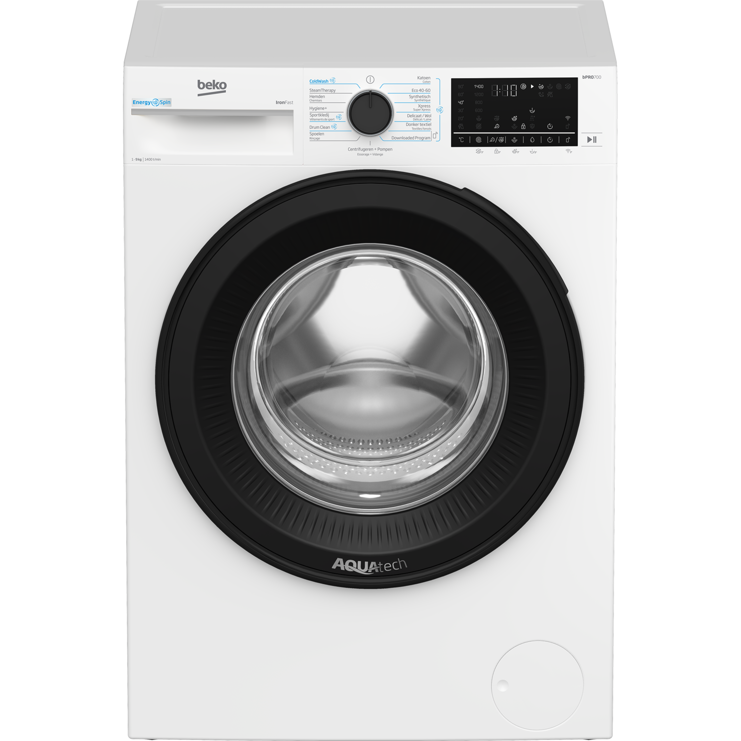 Beko B5wm69418w - Energyspin Wasmachine (9 Kg 1400 Rpm A)