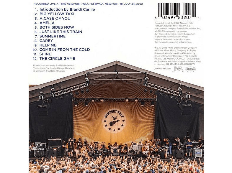 Joni Mitchell - Joni Mitchell At Newport [CD] — Foto 3 von 3