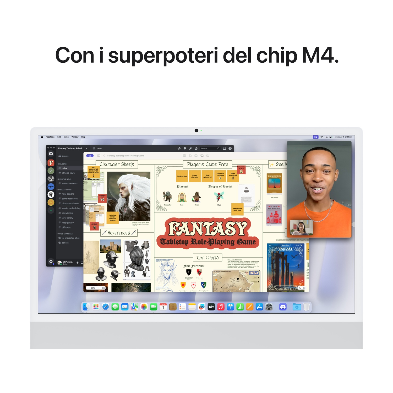 Un laptop su un tavolo, videochiamata in corso