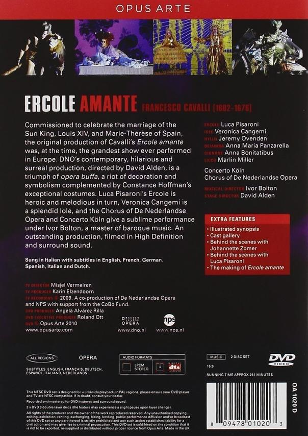 Anna Bonitatibus, VARIOUS - Ercole Amante  - (DVD)