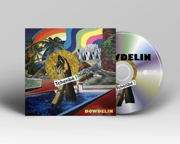 CD-Cover-Art mit einer Collage aus Händen, einem Regenbogen und Palmen. Auf der CD steht "YDEDLIN".