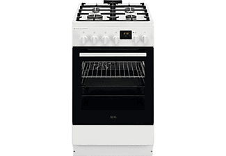 AEG CKB56490BW Kombinált tűzhely, SteamBake, AirFry, sütővilágítás, grill, digitális programóra