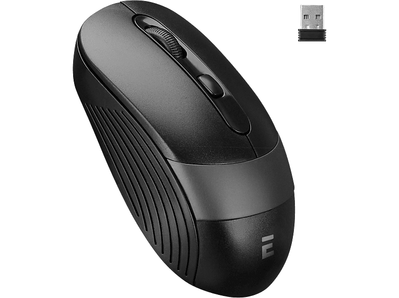 EVEREST SM-18 Usb 2.4Ghz Optik Kablosuz Mouse Siyah Gri