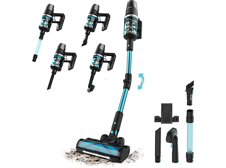 Cecotec Conga Rockstar 9500 Lunar Pet Flex, Máx 300aW, 780W, 90 min, Cepillo antienredos, para animales, Grey