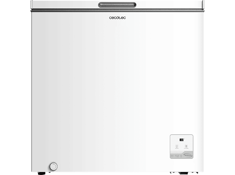 REACONDICIONADO Seminuevo Excelente Congelador horizontal - Cecotec Bolero CoolMarket Chest 199 white E, Capacidad l, Clase Inverter, 83.5 cm