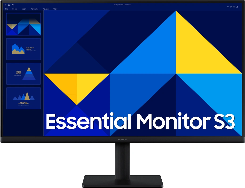 Samsung Essential Monitor S3 Ls27d302gauxen - 27 Inch 1920 X 1080 (full Hd) Ips-paneel