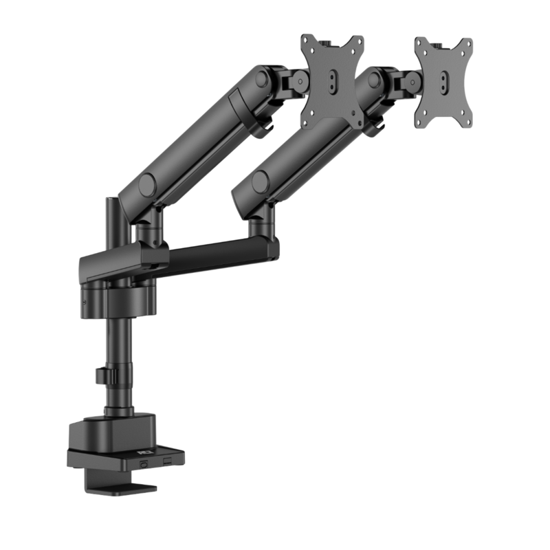 Bras pour 2 moniteurs ACT AC8328 Office Solid Pro