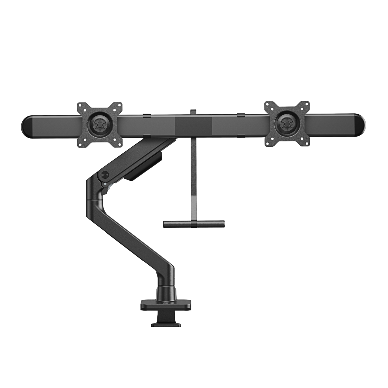 Act Ac8344 Office Premium 32'' Crossbar Monitor Standaard Zwart