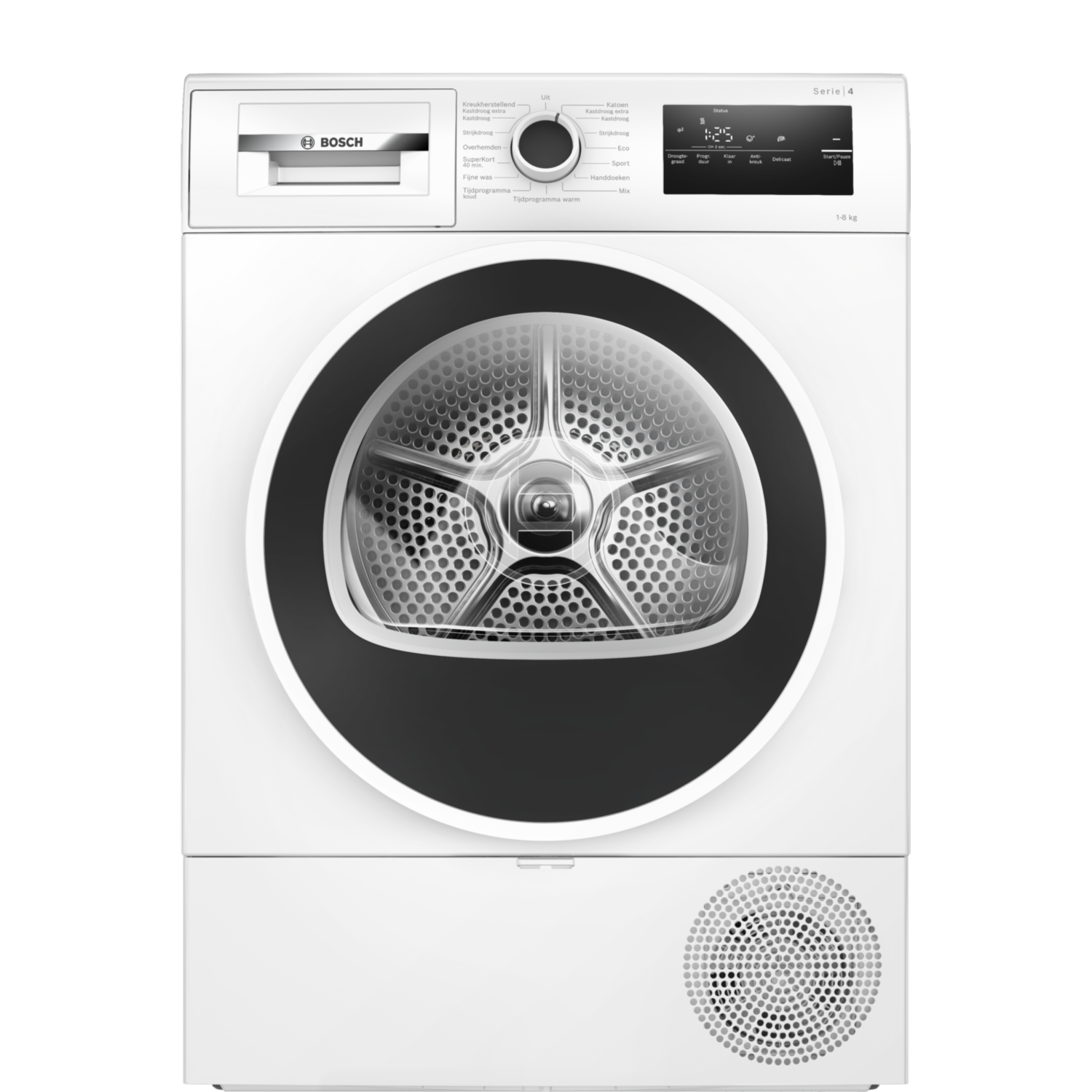 Bosch Wth8520lnl - Warmtepompdroger 8 Kg 62 Db Energielabel D afbeelding