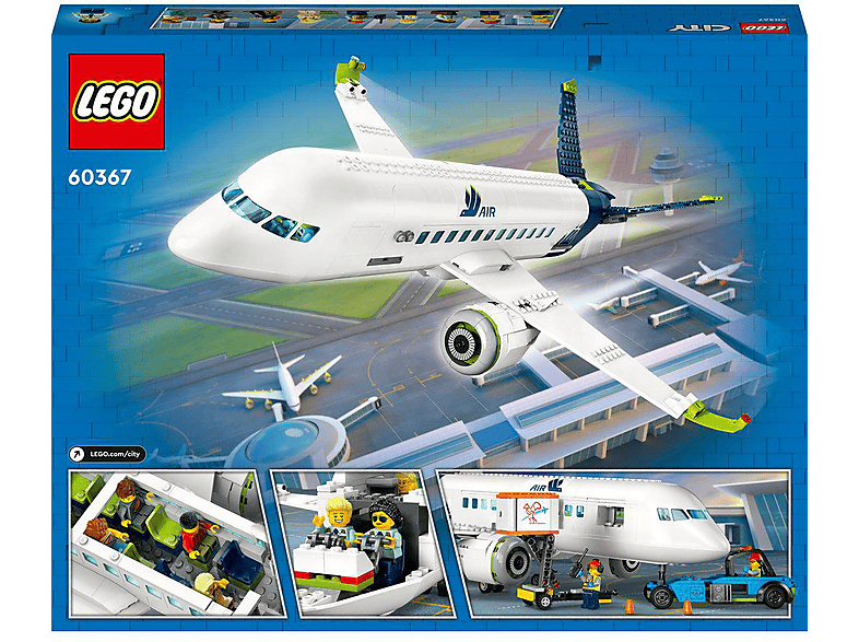 Lego City 60367 Passagierflugzeug Bausatz