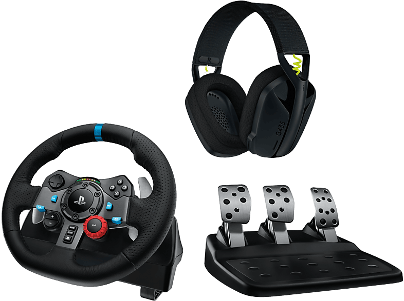 Volante | Logitech G G29 + Auriculares gaming G435