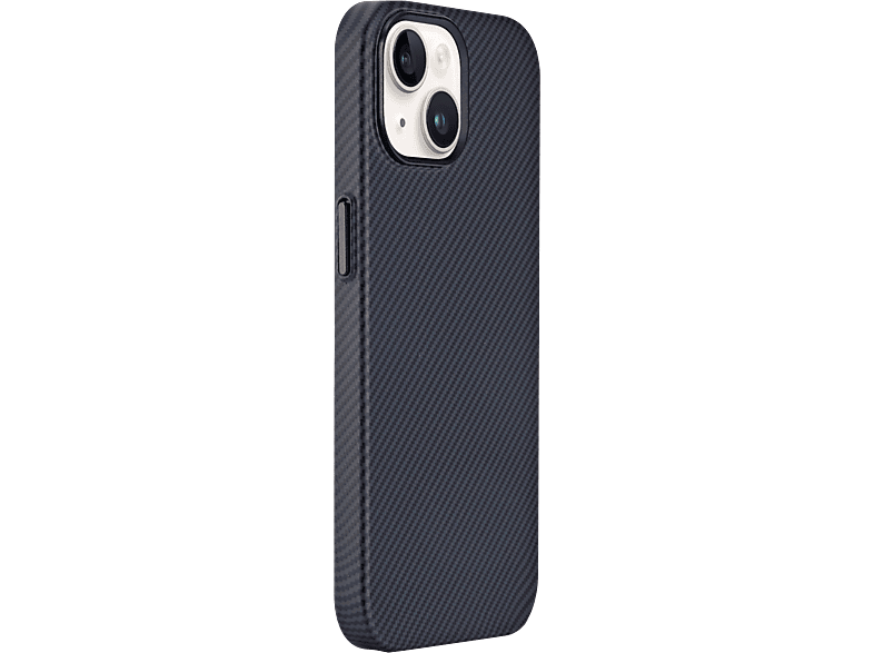 Coque arrière ISY ISC 3733 Carbone pour iPhone 15 Noir