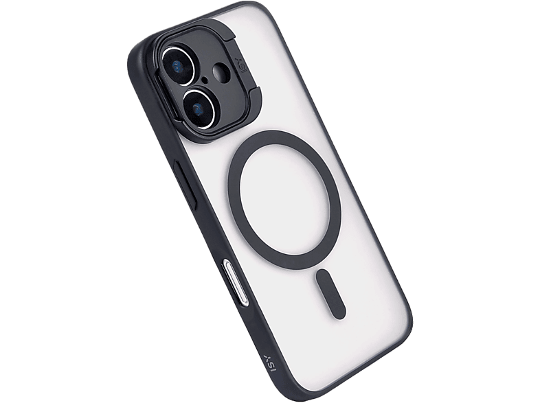 ISY MagISY Coque arrière pour iPhone 16 Smokey Black