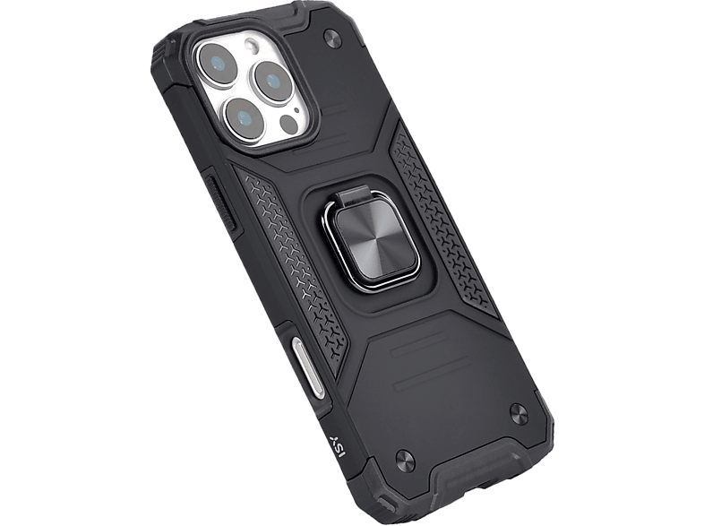 ISY Cover Isc 6108 Rugged Iphone 16 Pro Max Zwart (2v210621)