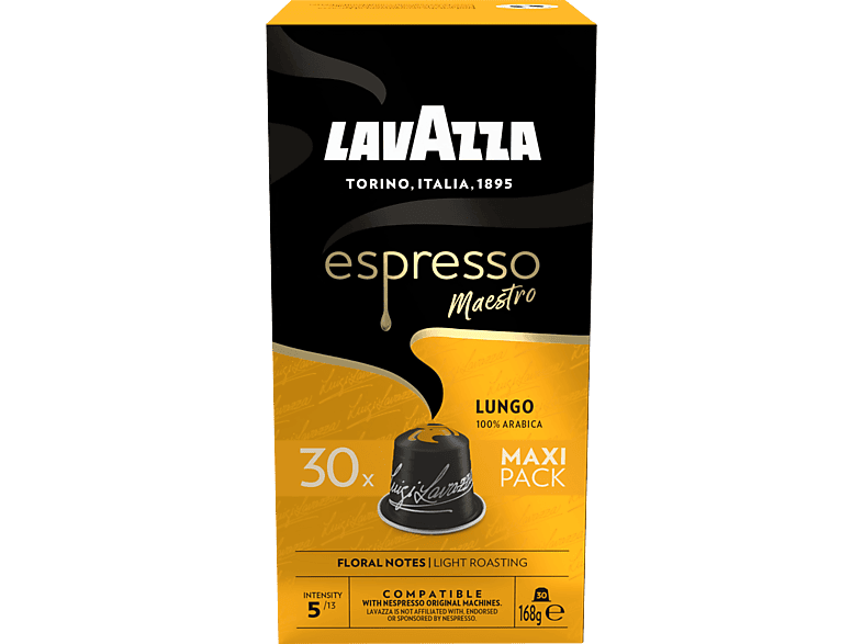Lavazza Espresso Maestro Lungo Kaffeekapsel, 30 Stück