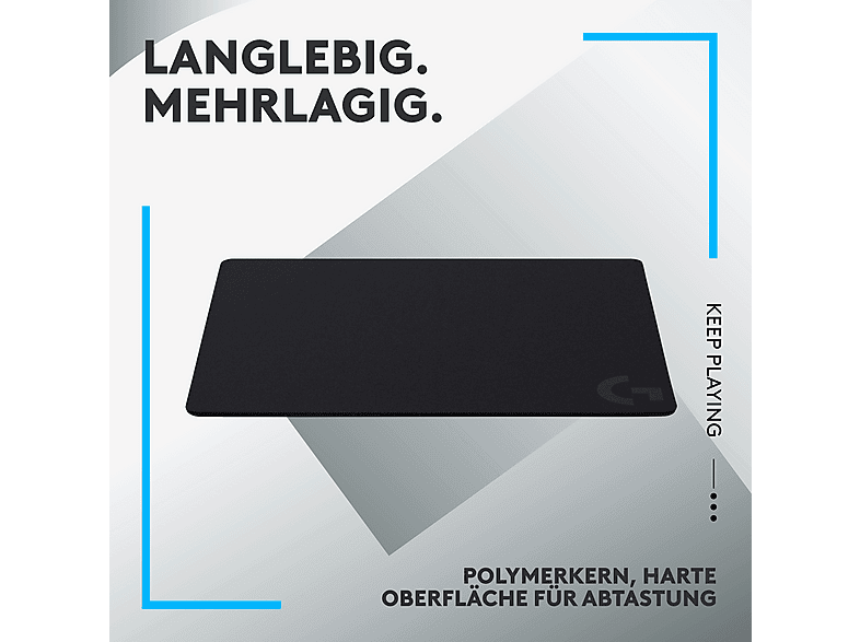 LOGITECH G G440 Hartes Gaming-Mousepad (3mm), 280 x 340 mm, Gewicht: ca. 229 g, Schwarz; Gaming-Mauspad — Foto 5 von 5