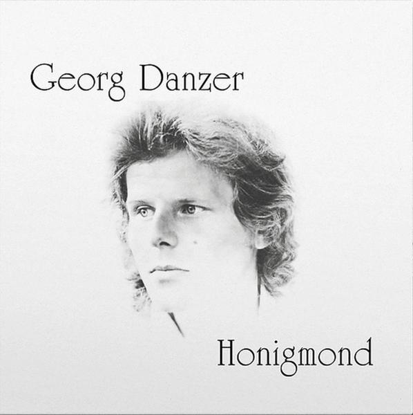 Albumcover mit Schwarz-Weiß-Foto eines Mannes. Titel ist Georg Danzer.