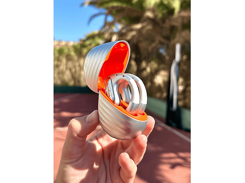 OneOdio OpenRock Pro True Wireless Kopfhörer, Silber — Foto 4 von 5