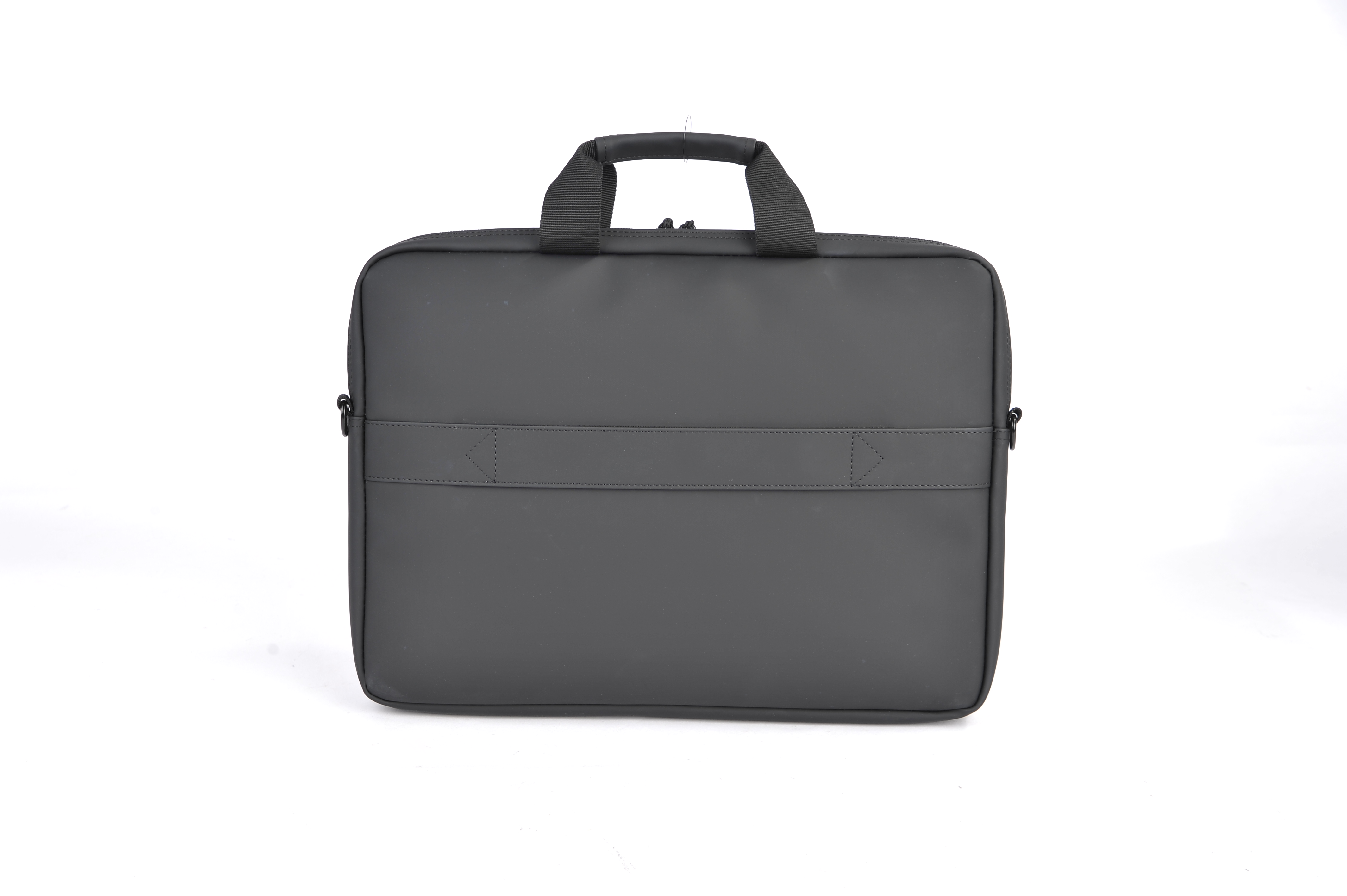 Laptop-Rückseite, dunkelgrau, mit Acer-Logo und weißem Hintergrund.