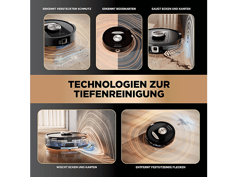 SHARK RV2800ZEEU PowerDetect NeverTouch Pro 2-in-1 Saugroboter