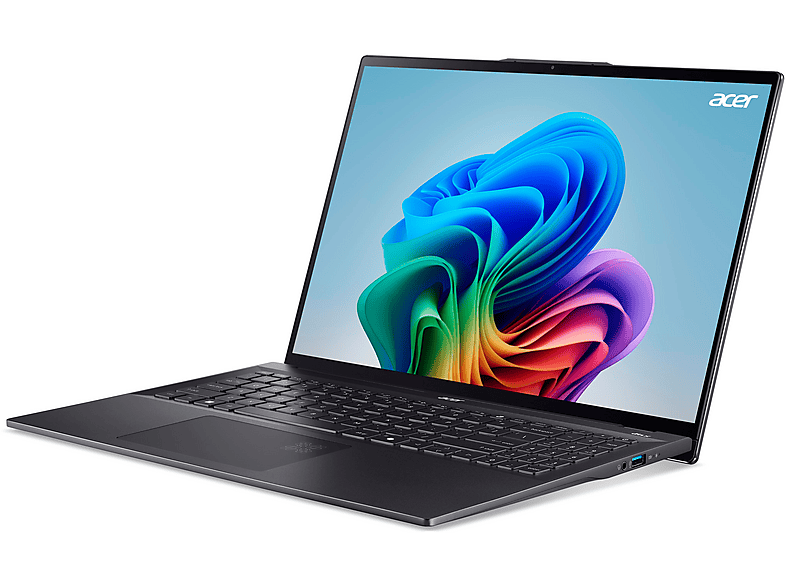 Thumbnail - ACER Swift 16 AI OLED (SF16-51T-932H) mit 120 Hz Display Tastaturbeleuchtung, EVO, Notebook, Zoll Touchscreen, Intel® Ev...