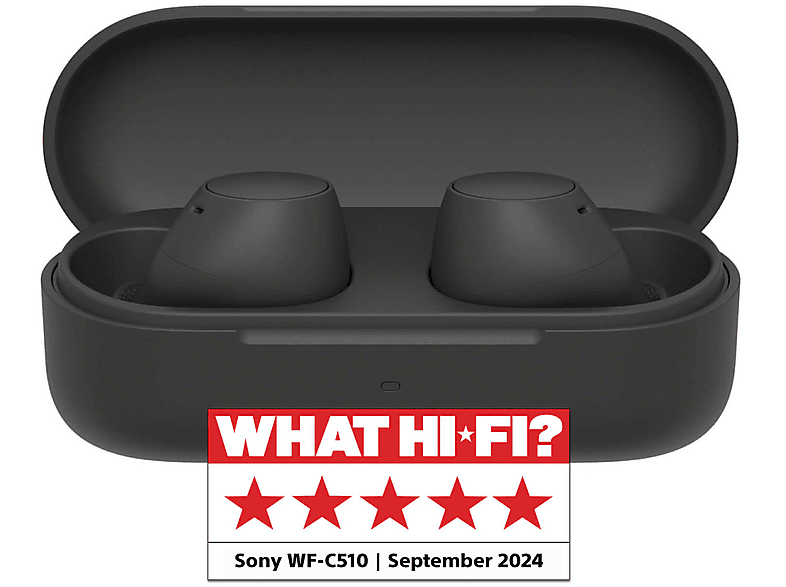 Sony WF-C510 Dokanałowe Bluetooth 5.3 Czarny – zdjęcie 2