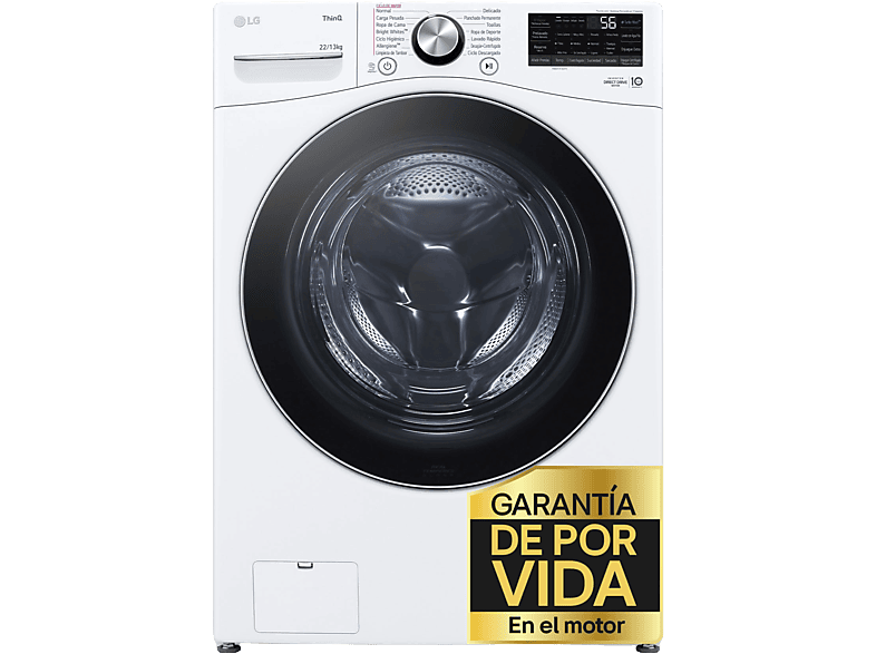LG – Lavadora LG 20 kg / 1.000 rpm – F0P3CYV2W.