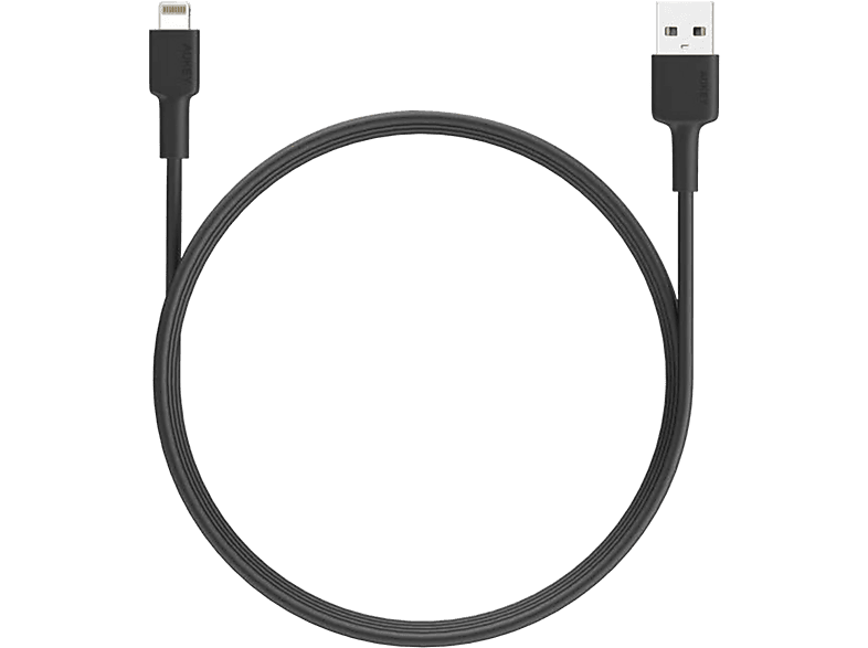 AUKEY CB-BAL7-BK Naylon Örgülü USB-A Lightning Kablosu 0.9M