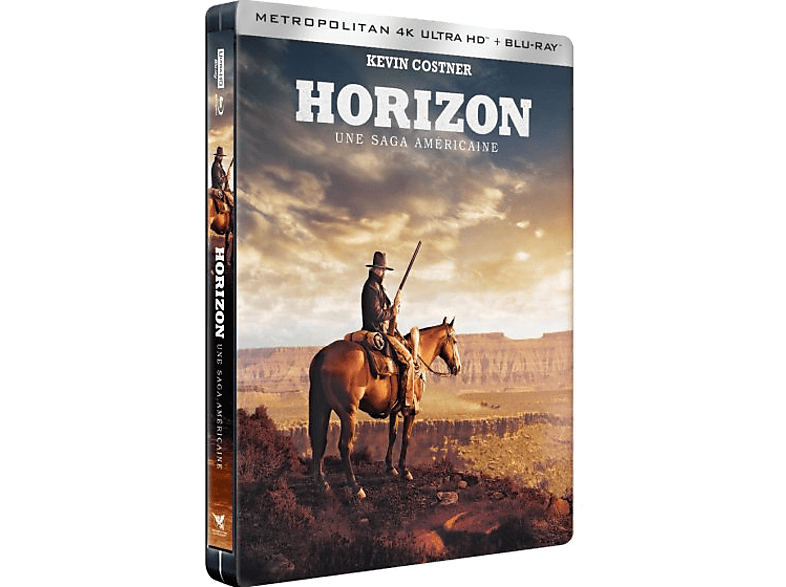 Metropolitan Filmexport Horizon : An American Saga - Steelbook 4k Ultra Hd Blu-ray