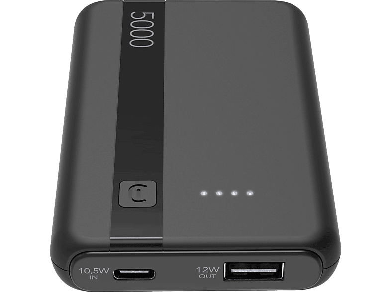 CELLULARLINE Entry 5000 Powerbank mAh Schwarz