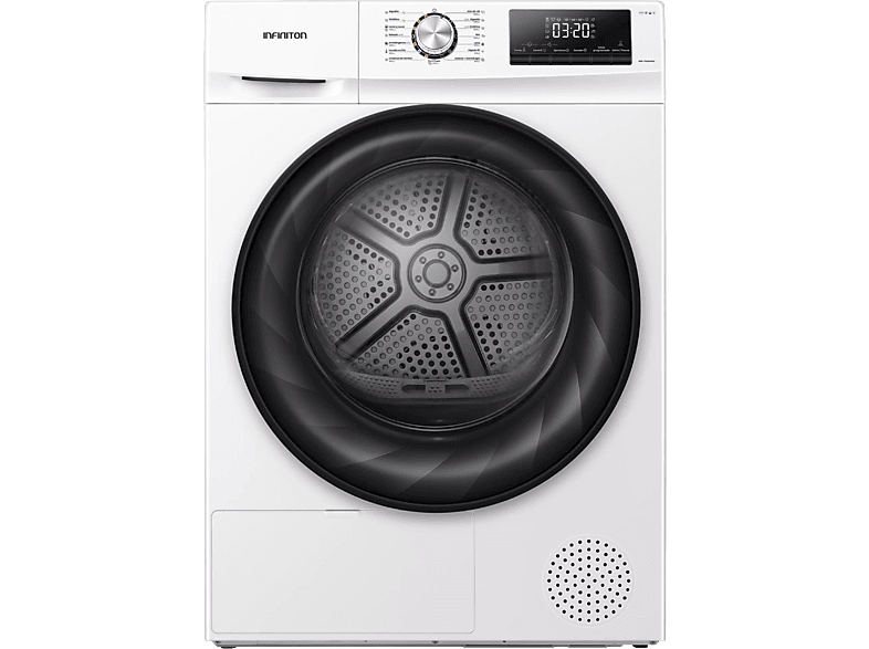 Lavadora secadora - Infiniton WSD-Y8A5D4WD, 8 kg/5 kg, 1400 rpm, Vapor Care, Mi Ciclo, Blanco