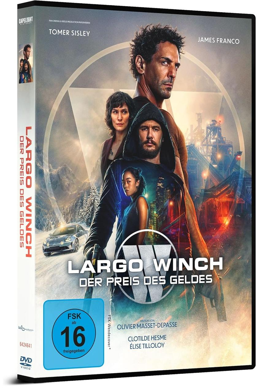 DVD-Hülle mit Filmtitel, Schauspielern und einem Bild der Schauspieler.
