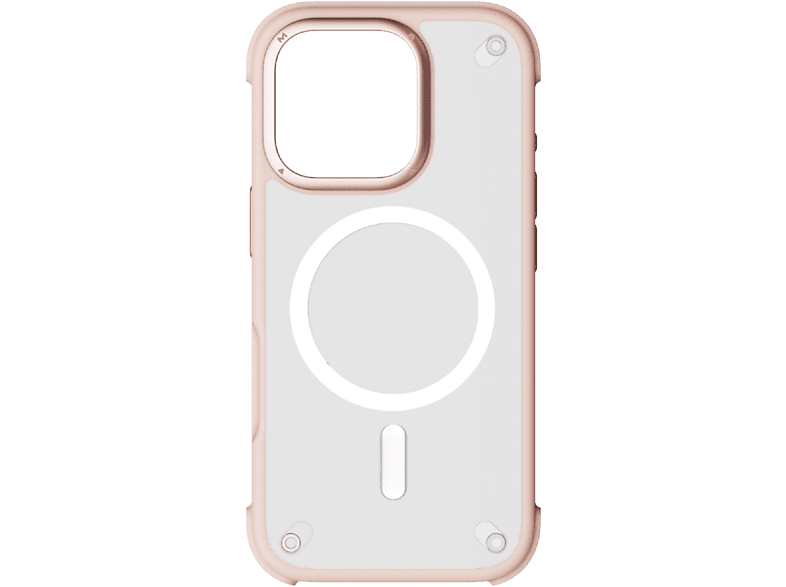 MOMAX MUAP24XLP AiR CaseForm Magnetic Case iPhone 16 Pro Max Telefon Kılıfı Pembe