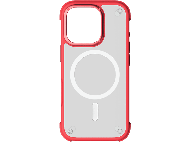 MOMAX MUAP24XLR AiR CaseForm Magnetic Case iPhone 16 Pro Max Telefon Kılıfı Kırmızı